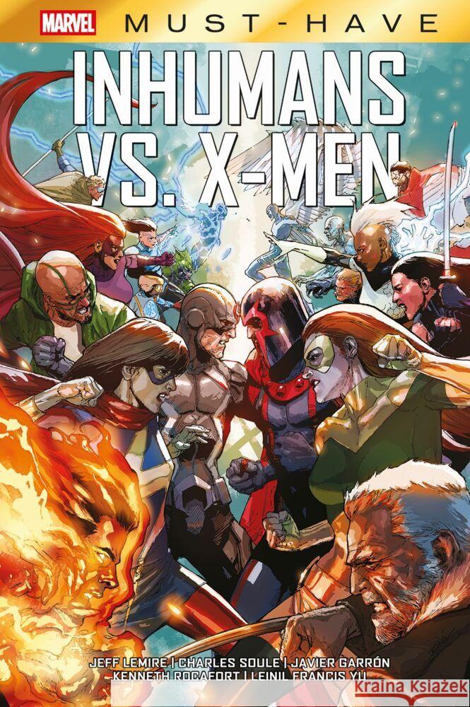 Marvel Must-Have: Inhumans vs. X-Men Soule, Charles, Garrón, Javier, Lemir, Jeff 9783741646089 Panini Manga und Comic