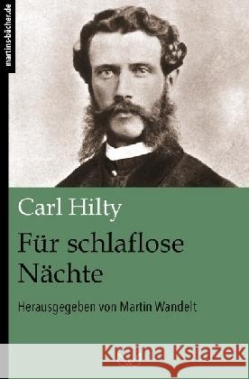 Schlaflose Nächte Hilty, Carl 9783741845673 epubli
