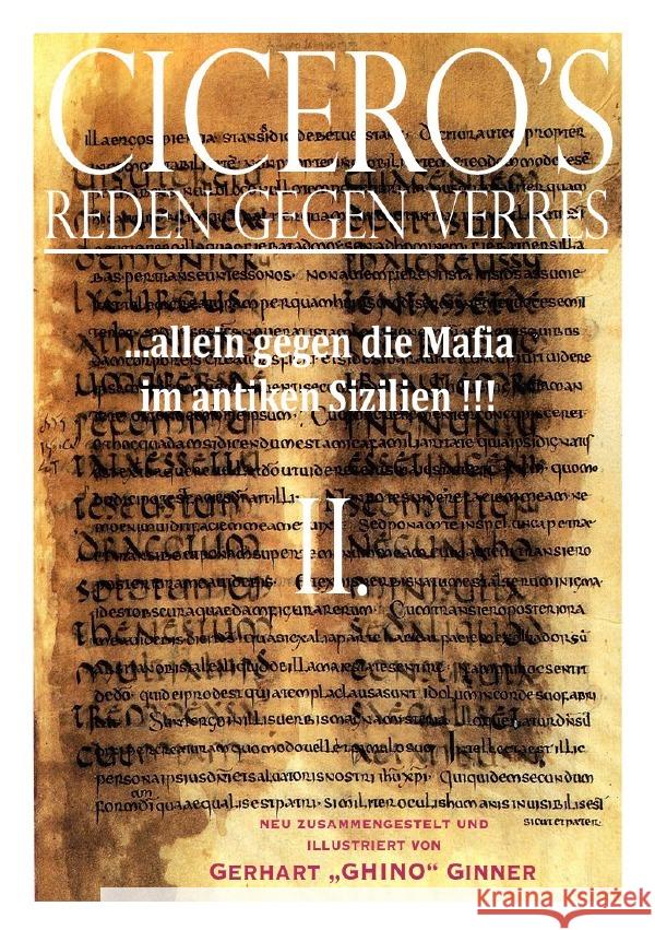 Cicero's Reden gegen Verres II. ginner, gerhart 9783741848933 epubli