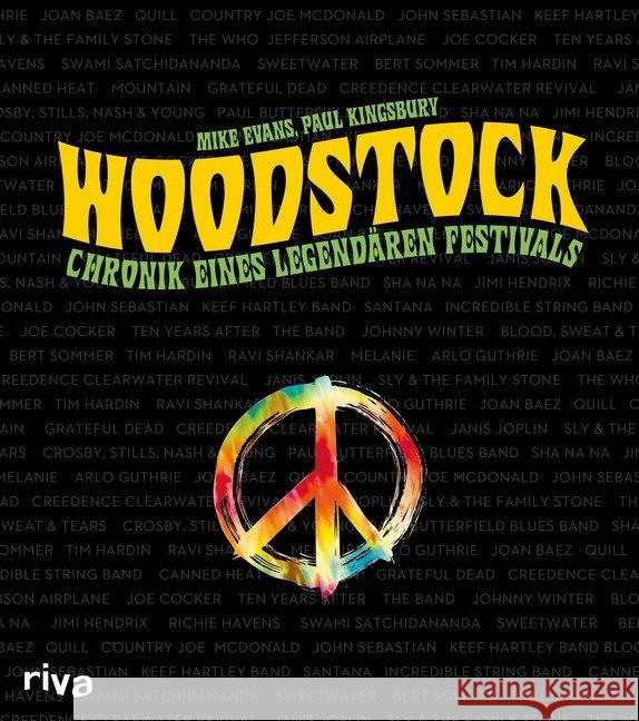 Woodstock : Chronik eines legendären Festivals Evans, Mike; Kingsbury, Paul 9783742308269