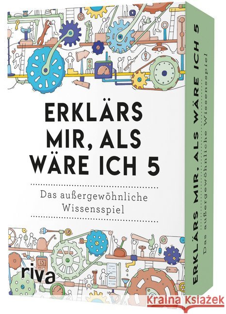 Erklärs mir, als wäre ich 5 (Spiel) : Das außergewöhnliche Wissensspiel Graf, Carolina 9783742308474 riva