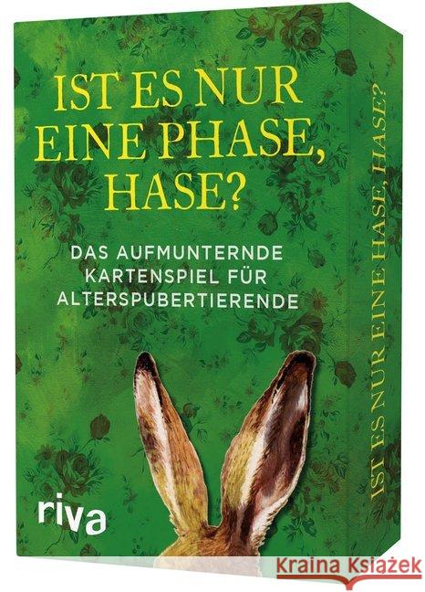 Ist es nur eine Phase, Hase? (Spiel) : Das aufmunternde Kartenspiel für Alterspubertierende Leo, Maxim; Gutsch, Jochen 9783742309051 riva