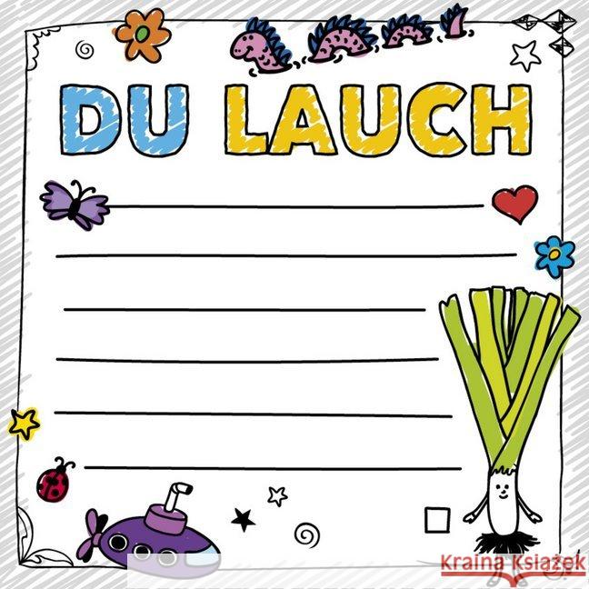 FUCK: Du Lauch - Klebezettel  9783742309228 riva