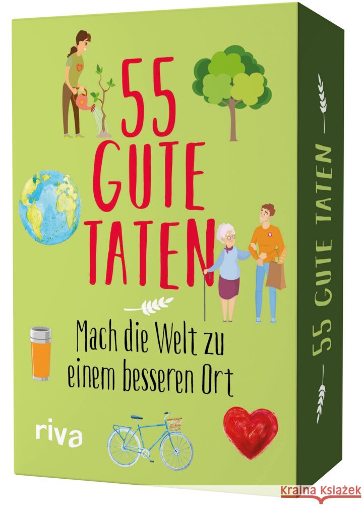 55 gute Taten : Mach die Welt zu einem besseren Ort Graf, Carolina 9783742314871 riva Verlag