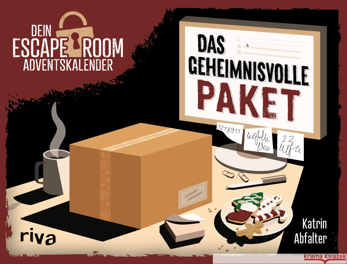 Dein Escape-Room-Adventskalender - Das geheimnisvolle Paket Abfalter, Katrin 9783742319050 riva Verlag