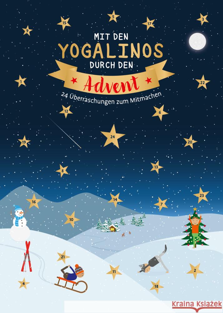 Mit den Yogalinos durch den Advent Morcher, Petra 9783742319227 riva Verlag