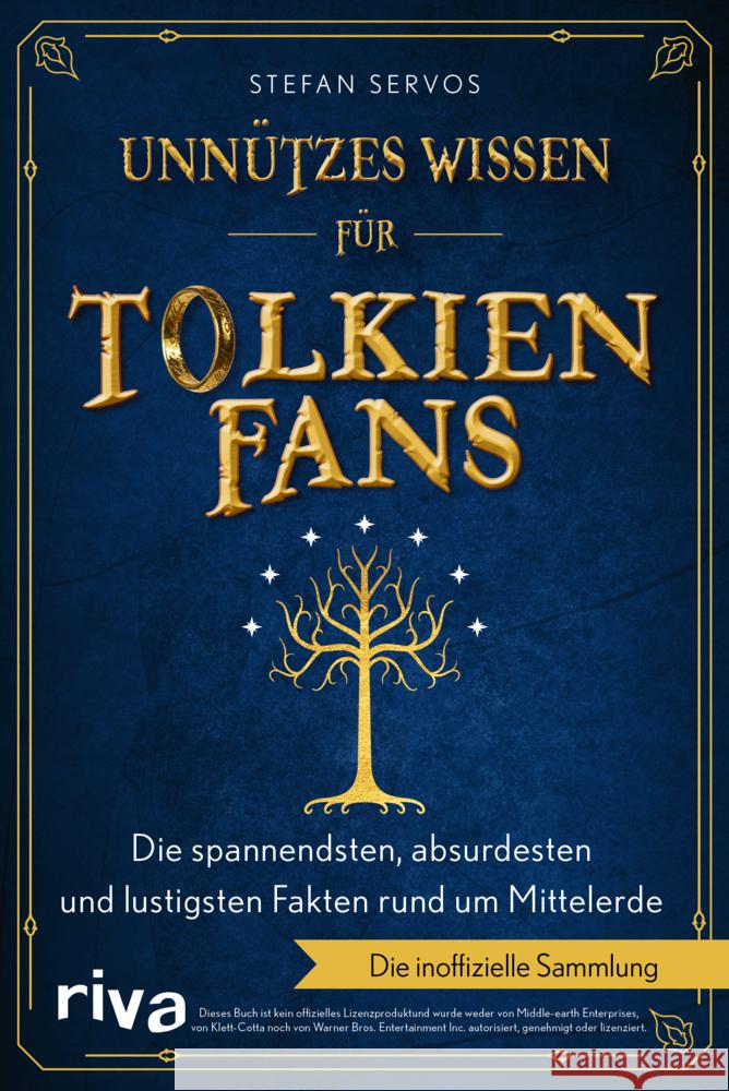 Unnützes Wissen für Tolkien-Fans Servos, Stefan 9783742321398 Riva