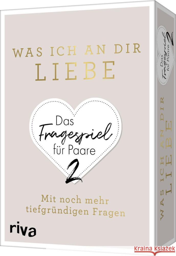 Was ich an dir liebe - Das Fragespiel für Paare 2 Reinwarth, Alexandra 9783742326485