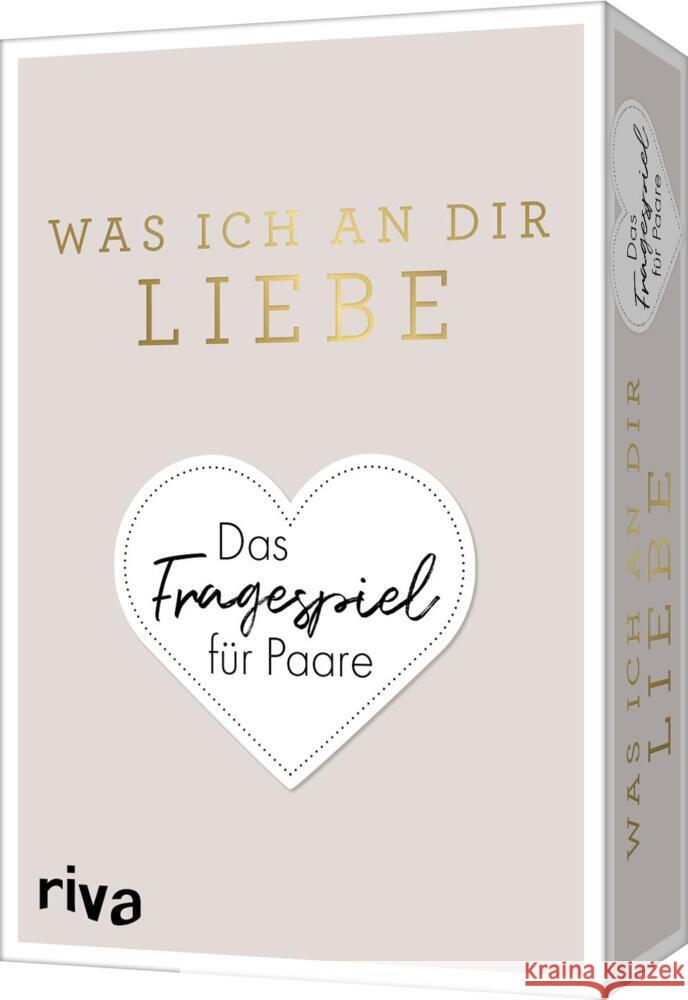 Was ich an dir liebe - Das Fragespiel für Paare Reinwarth, Alexandra 9783742326492