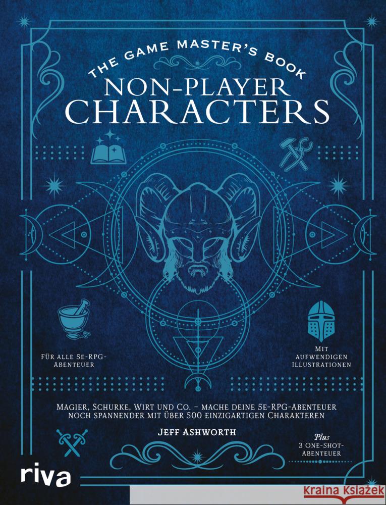 The Game Master's Book: Non-Player Characters Ashworth, Jeff 9783742327406 Riva