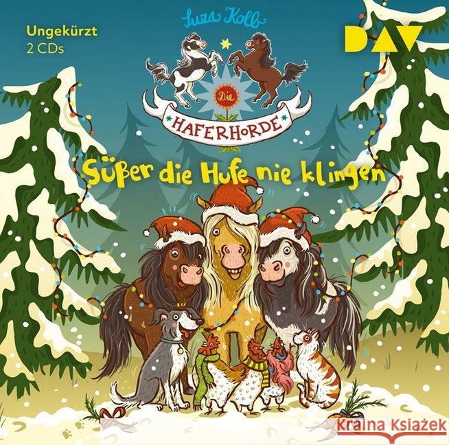 Die Haferhorde - Süßer die Hufe nie klingen, 2 Audio-CDs : Ungekürzte Lesung mit Bürger Lars Dietrich (2 CDs), Lesung Kolb, Suza 9783742401724