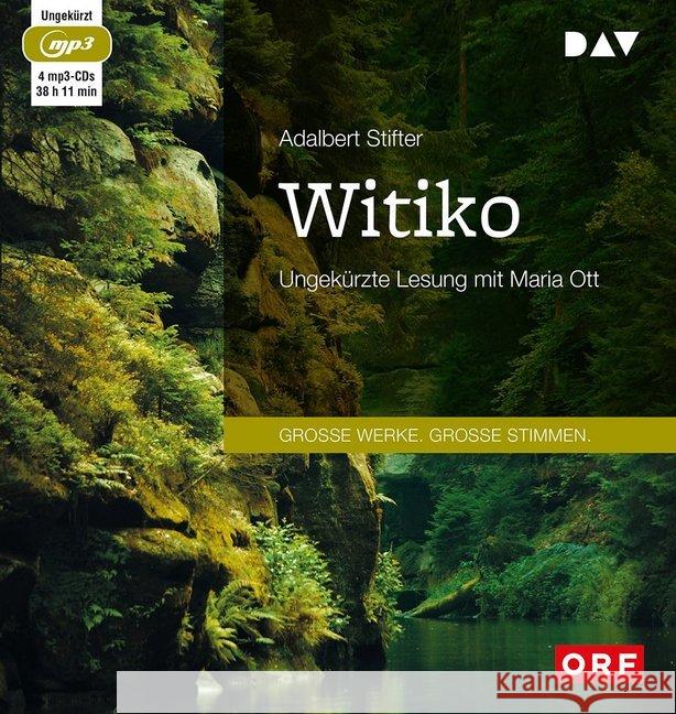 Witiko, 3 MP3-CDs : Ungekürzte Lesung (3 mp3-CDs), Lesung. MP3 Format Stifter, Adalbert 9783742402219 Der Audio Verlag, DAV