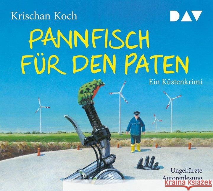 Pannfisch für den Paten. Ein Küstenkrimi, 5 Audio-CDs : Ungekürzte Autorenlesung (5 CDs), Lesung. CD Standard Audio Format Koch, Krischan 9783742404145 Der Audio Verlag, DAV