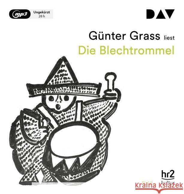 Die Blechtrommel, 3 MP3-CDs : Ungekürzte Autorenlesung (3 mp3-CDs), Lesung. MP3 Format Grass, Günter 9783742404855