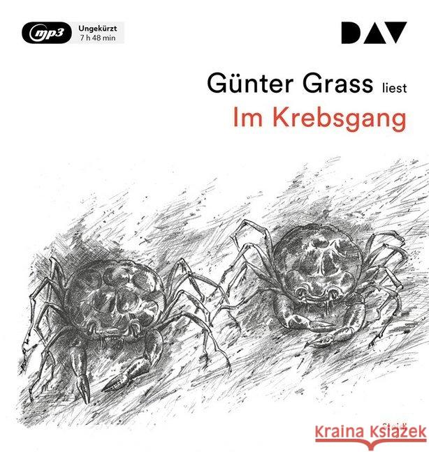 Im Krebsgang, 1 MP3-CD : Ungekürzte Autorenlesung (1 mp3-CD), Lesung. MP3 Format Grass, Günter 9783742405005