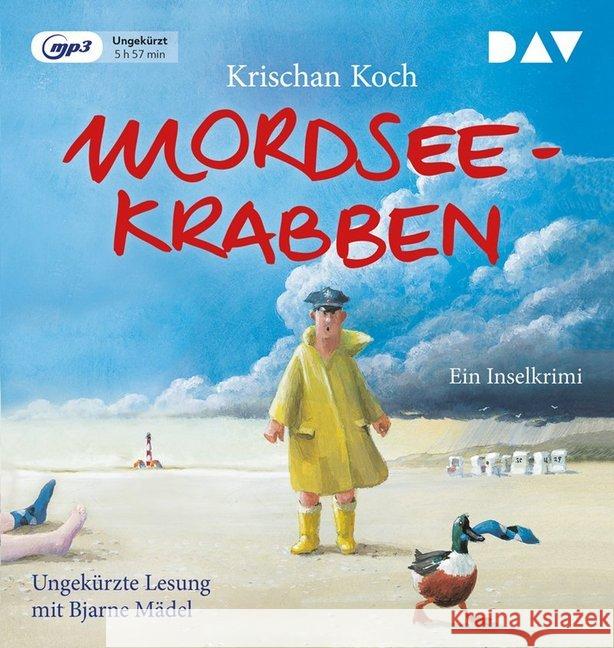 Mordseekrabben, 1 MP3-CD : Ungekürzte Lesung mit Bjarne Mädel (1 mp3-CD), Lesung. MP3 Format Koch, Krischan 9783742406484 Der Audio Verlag, DAV