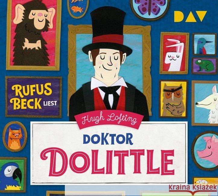 Doktor Dolittle, 2 Audio-CDs : Lesung mit Rufus Beck (3 CDs), Lesung. CD Standard Audio Format Lofting, Hugh 9783742409416
