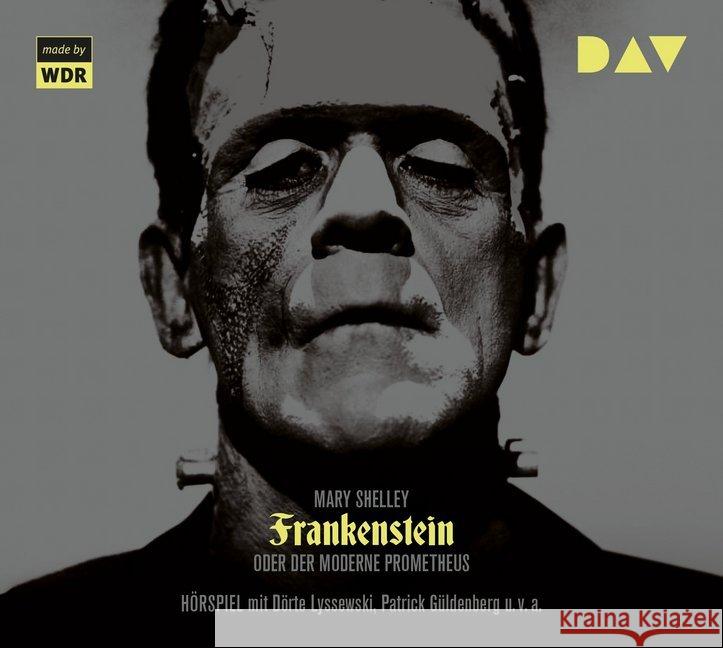 Frankenstein oder Der moderne Prometheus, 2 Audio-CDs : Hörspiel mit Dörte Lyssewski, Patrick Güldenberg u.v.a. Hörspiel. CD Standard Audio Format Shelley, Mary 9783742410382 Der Audio Verlag, DAV