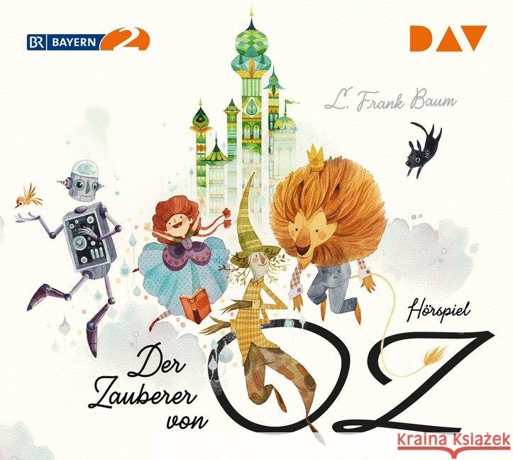 Der Zauberer von Oz, 2 Audio-CD : Hörspiel mit Rosemarie Fendel u.v.a. (2 CDs), Hörspiel. CD Standard Audio Format Baum, Lyman Frank 9783742413437 Der Audio Verlag, DAV