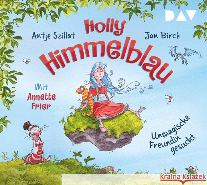 Holly Himmelblau - Unmagische Freundin gesucht, 2 Audio-CD : Ungekürzte szenische Lesung mit Musik mit Annette Frier (2 CDs), Lesung. CD Standard Audio Format Szillat, Antje 9783742413475 Der Audio Verlag, DAV