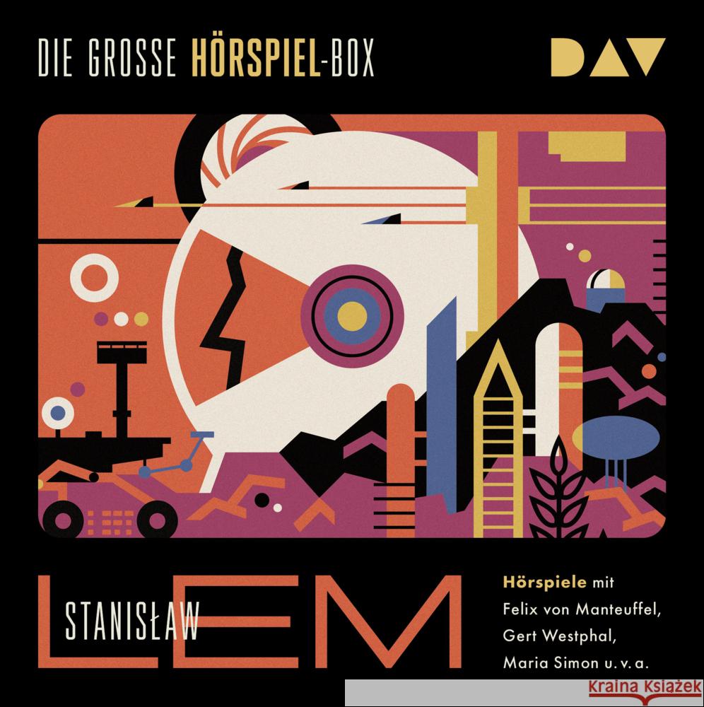 Die große Hörspiel-Box, 8 Audio-CD Lem, Stanislaw 9783742414793 Der Audio Verlag, DAV