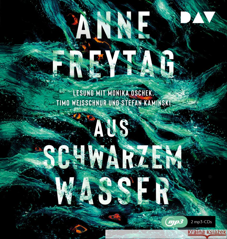 Aus schwarzem Wasser, 2 Audio-CD, MP3 Freytag, Anne 9783742416612