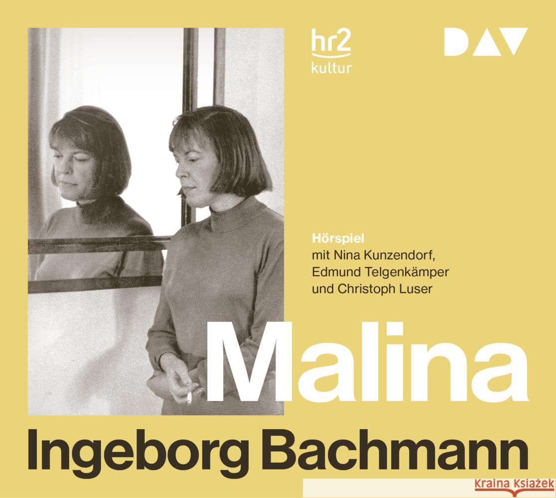 Malina, 2 Audio-CD Bachmann, Ingeborg 9783742416650