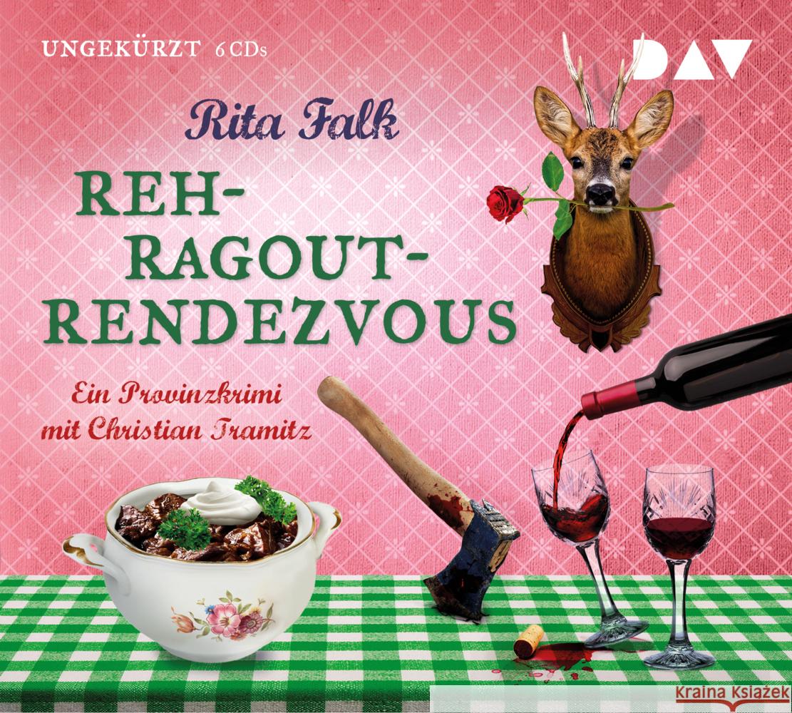 Rehragout-Rendezvous, 6 Audio-CD Falk, Rita 9783742416674 Der Audio Verlag, DAV