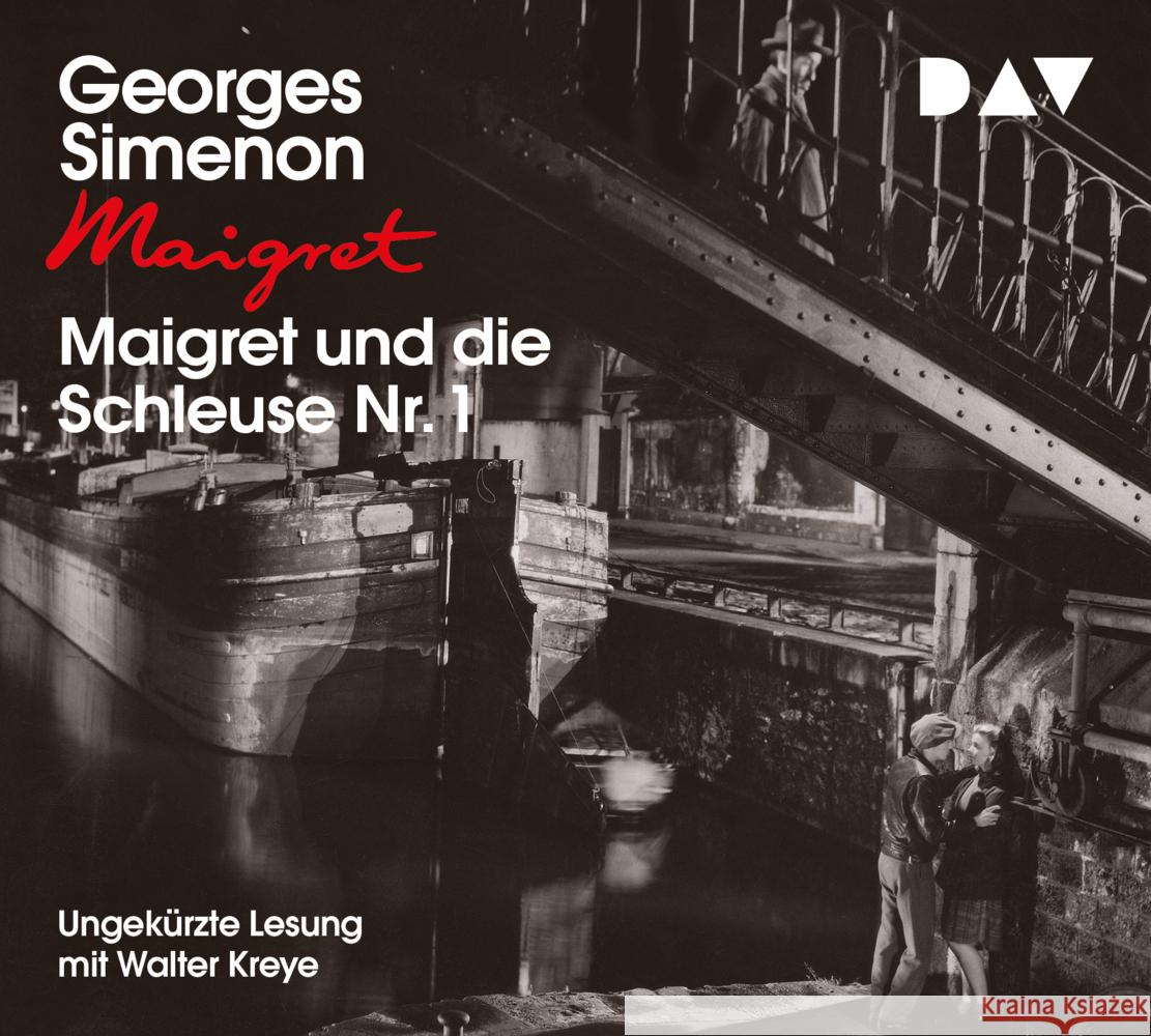 Maigret und die Schleuse Nr. 1, 4 Audio-CD Simenon, Georges 9783742417244 Der Audio Verlag, DAV