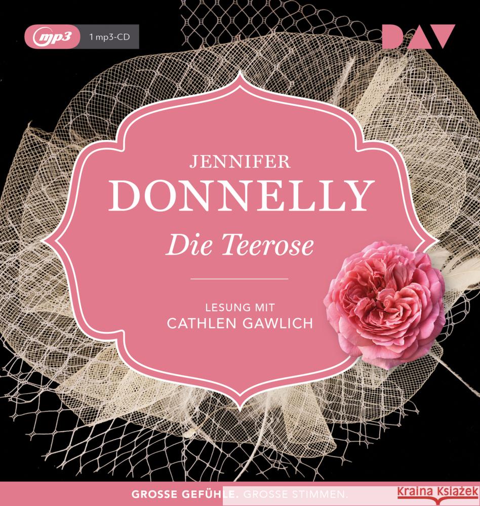 Die Teerose, 1 Audio-CD, MP3 Donnelly, Jennifer 9783742417497 Der Audio Verlag, DAV