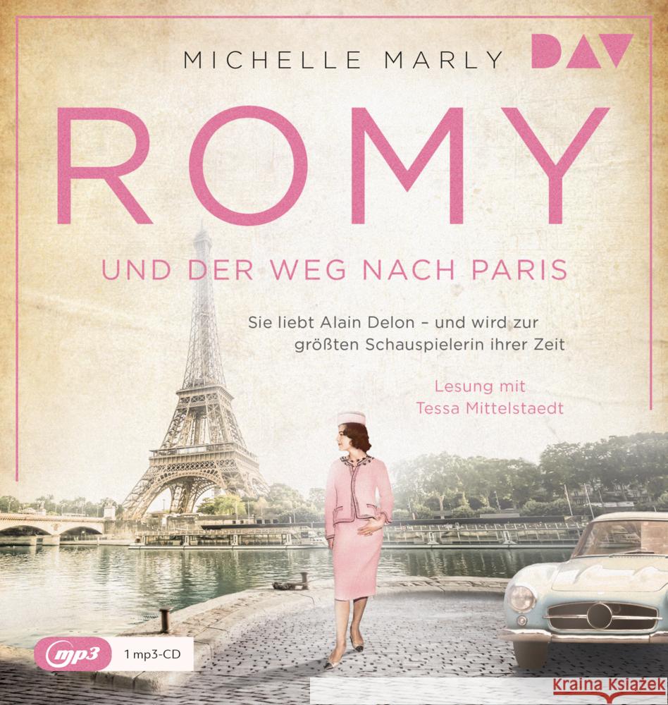 Romy und der Weg nach Paris, 1 Audio-CD, 1 MP3 Marly, Michelle 9783742417572 Der Audio Verlag, DAV