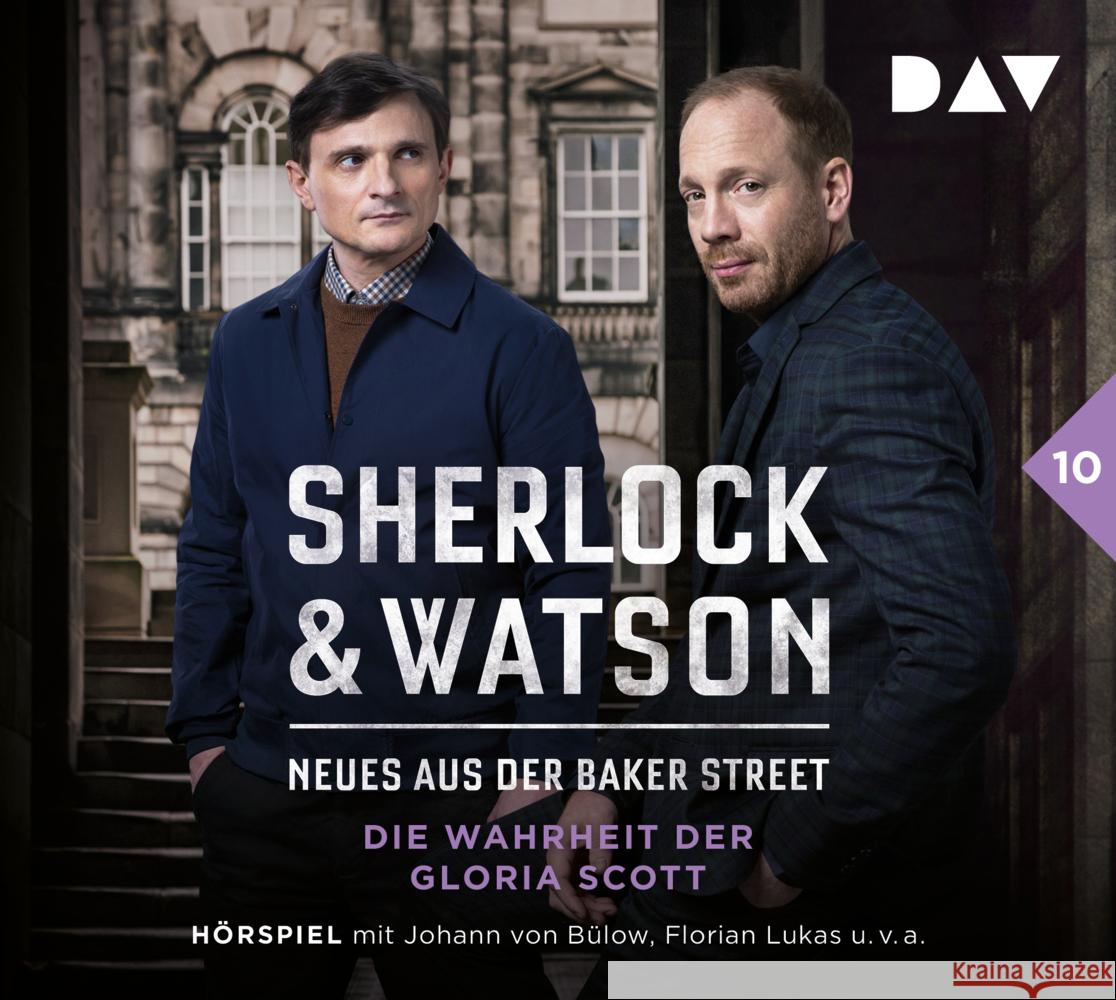 Sherlock & Watson - Neues aus der Baker Street: Die Wahrheit der Gloria Scott (Fall 10), 2 Audio-CD Koppelmann, Viviane 9783742417954 Der Audio Verlag, DAV