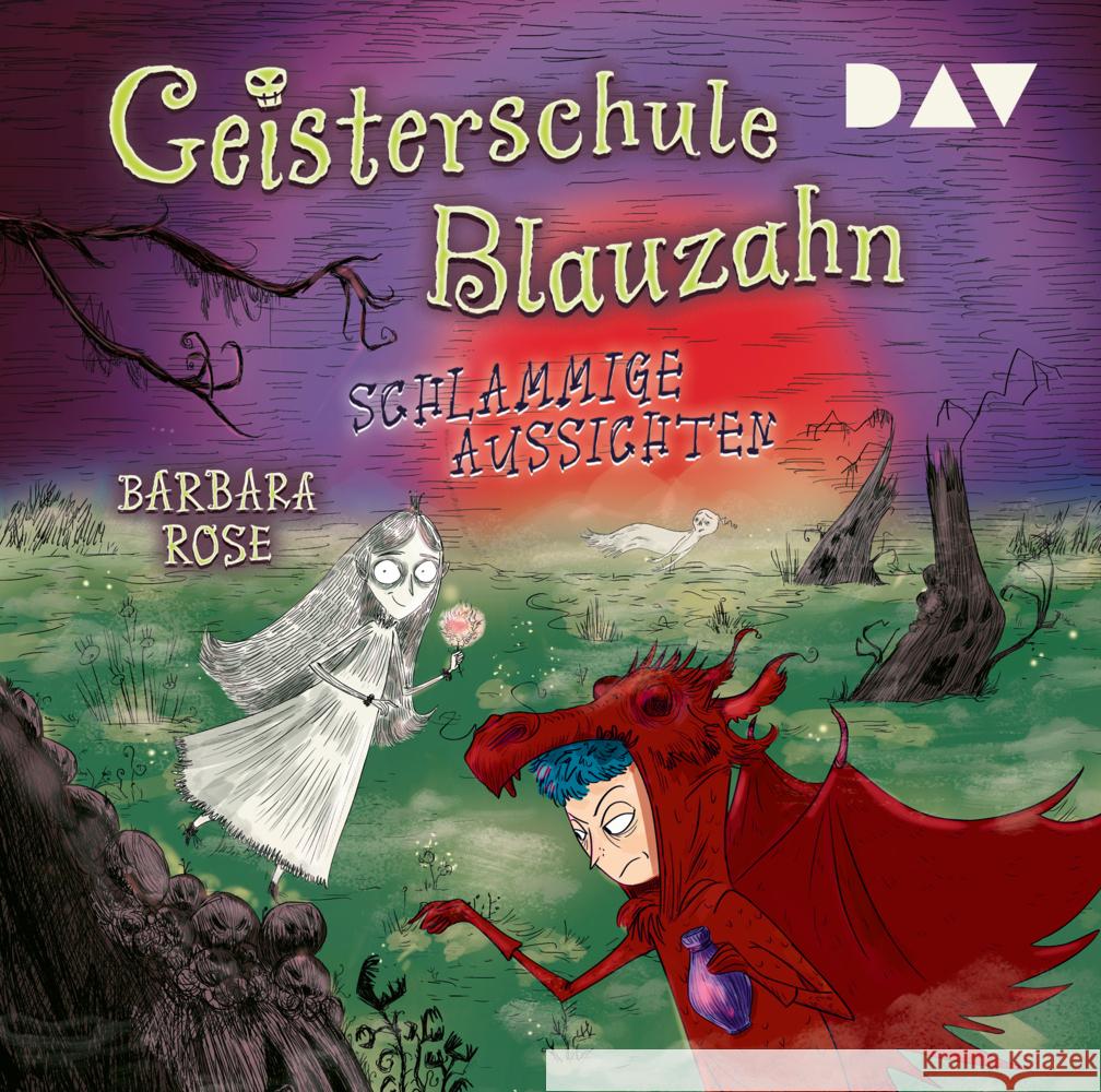 Geisterschule Blauzahn - Teil 2: Schlammige Aussichten, 2 Audio-CD Rose, Barbara 9783742418302 Der Audio Verlag, DAV