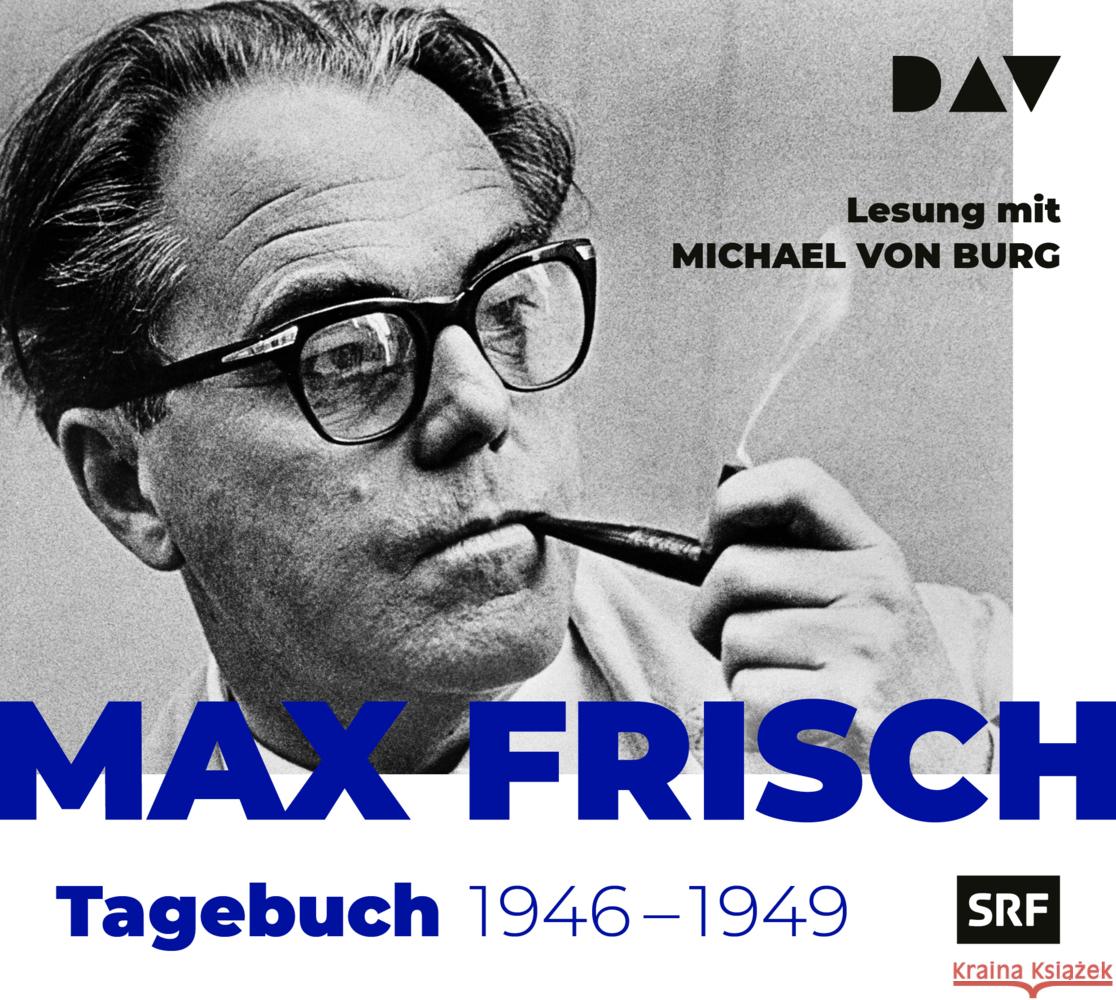 Tagebuch 1946-1949, 2 Audio-CD Frisch, Max 9783742418876 Der Audio Verlag, DAV
