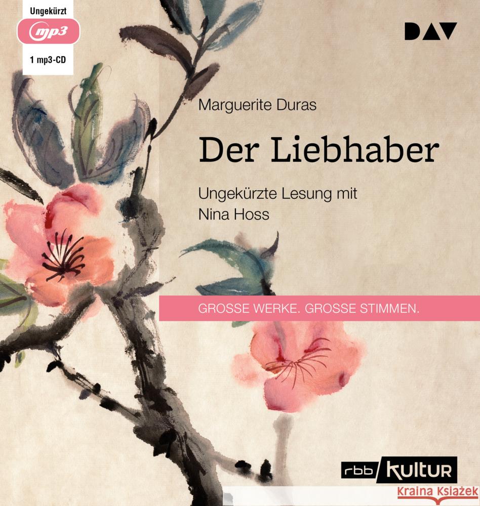 Der Liebhaber, 1 Audio-CD, 1 MP3 Duras, Marguerite 9783742419040