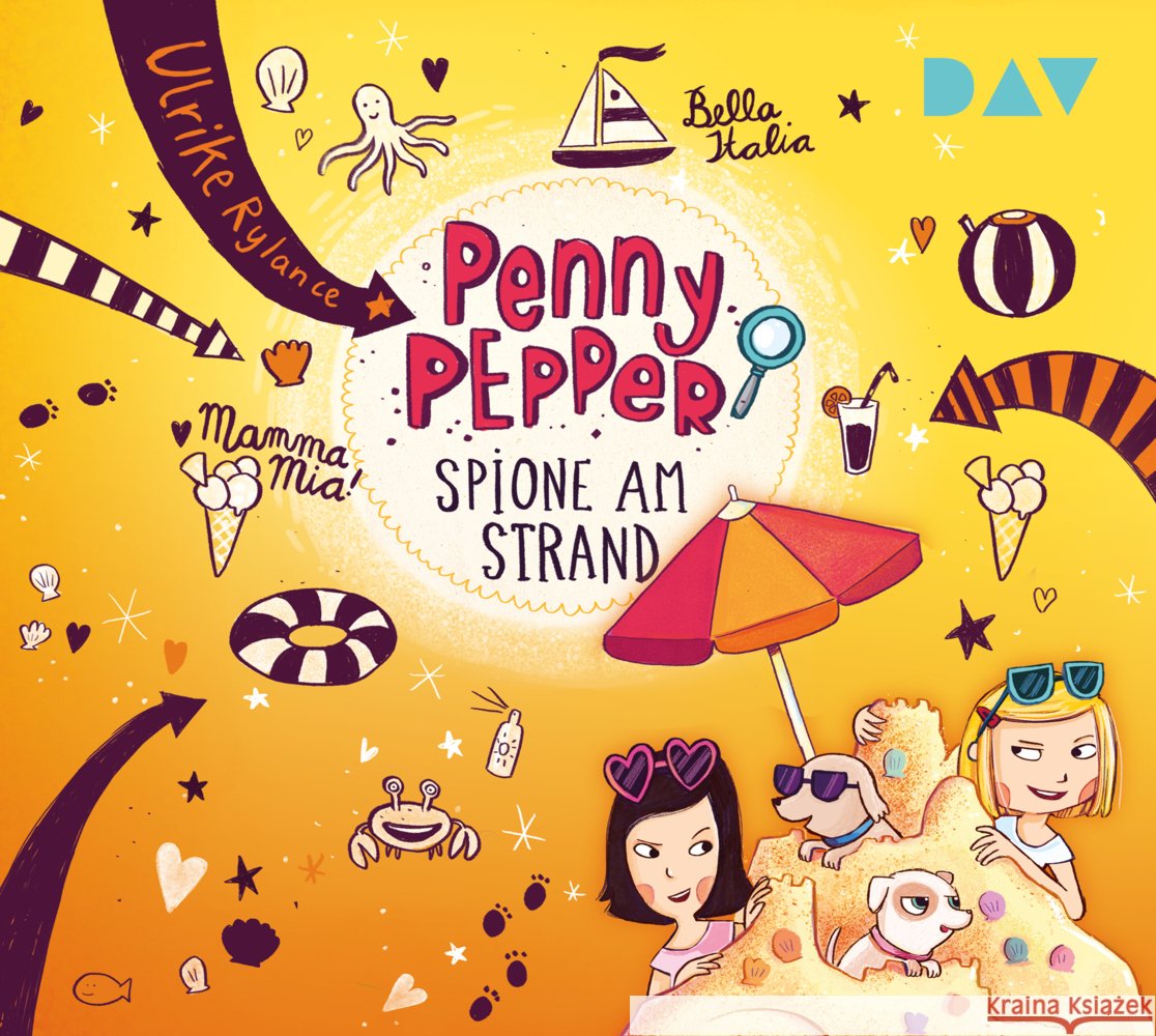 Penny Pepper - Spione am Strand, 1 Audio-CD Rylance, Ulrike 9783742419347 Der Audio Verlag, DAV