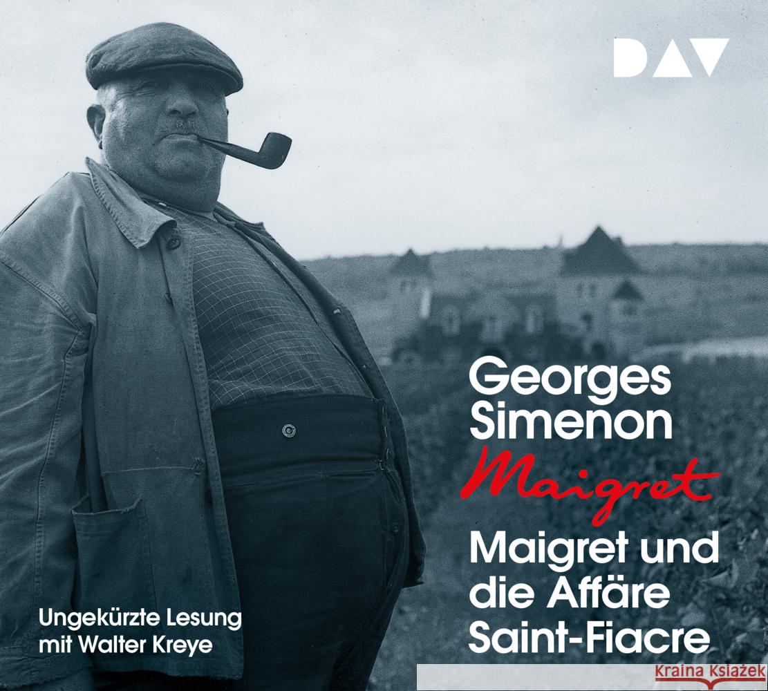 Maigret und die Affäre Saint-Fiacre, 4 Audio-CD Simenon, Georges 9783742419484 Der Audio Verlag, DAV