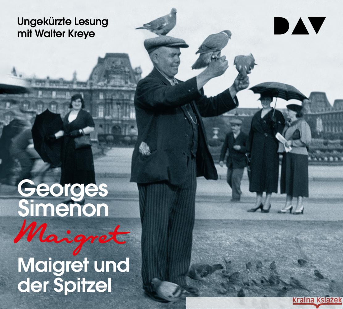 Maigret und der Spitzel, 4 Audio-CD Simenon, Georges 9783742419521 Der Audio Verlag, DAV