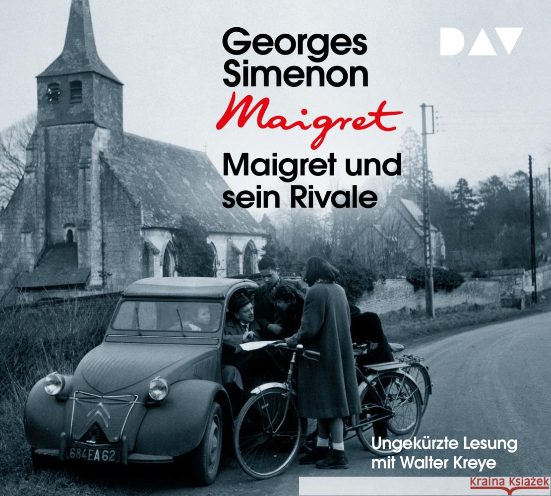 Maigret und sein Rivale, 4 Audio-CD Simenon, Georges 9783742419644 Der Audio Verlag, DAV