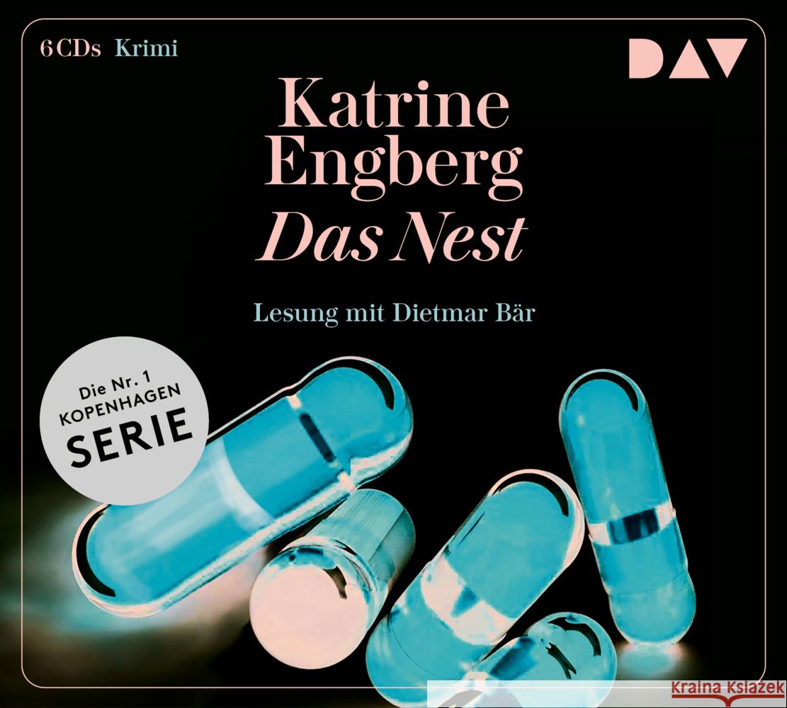 Das Nest. Der Kopenhagen-Krimi, 6 Audio-CD Engberg, Katrine 9783742420121 Der Audio Verlag, DAV