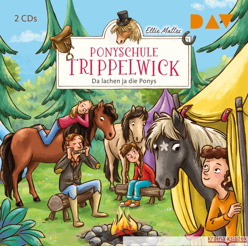 Ponyschule Trippelwick - Teil 5: Da lachen ja die Ponys, 2 Audio-CD Mattes, Ellie 9783742420534