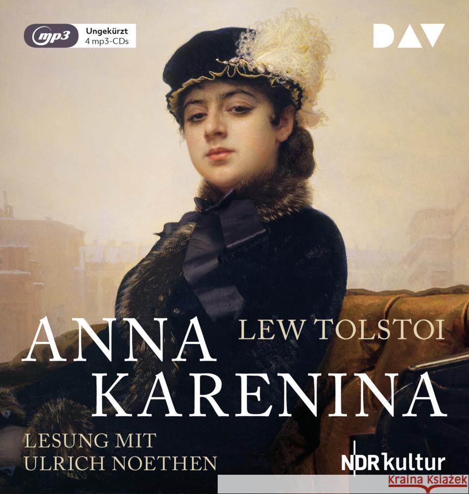 Anna Karenina, 4 Audio-CD, 4 MP3 Tolstoi, Lew 9783742420817