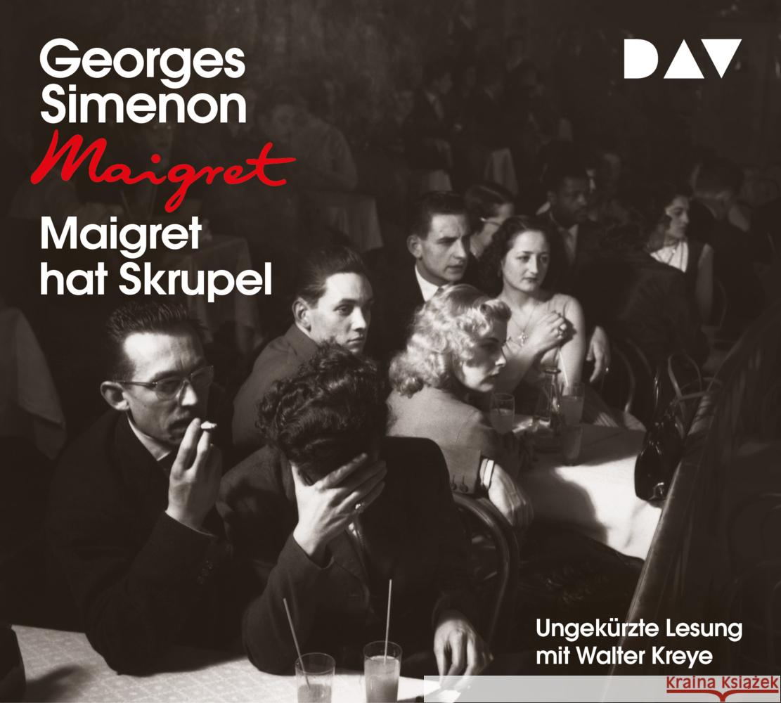 Maigret hat Skrupel, 4 Audio-CD Simenon, Georges 9783742421142 Der Audio Verlag, DAV