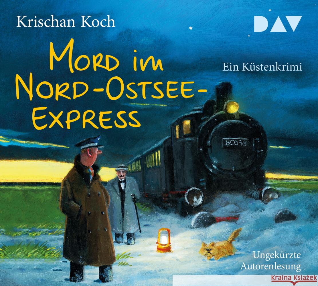 Mord im Nord-Ostsee-Express. Ein Küstenkrimi, 5 Audio-CD Koch, Krischan 9783742422361 Der Audio Verlag, DAV