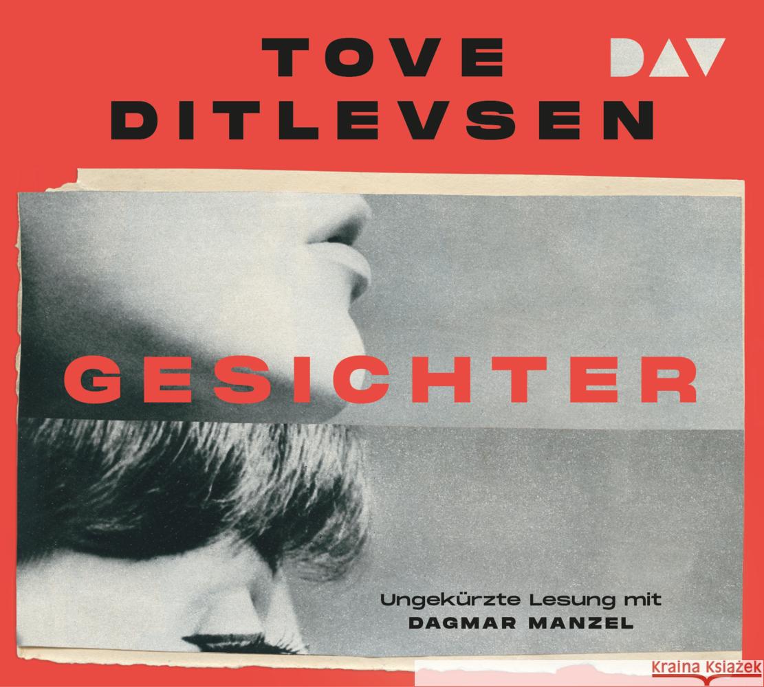 Gesichter, 4 Audio-CD Ditlevsen, Tove 9783742422651