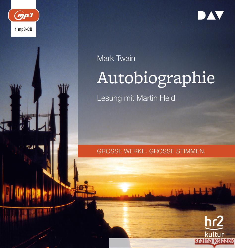 Autobiographie, 1 Audio-CD, 1 MP3 Twain, Mark 9783742423450