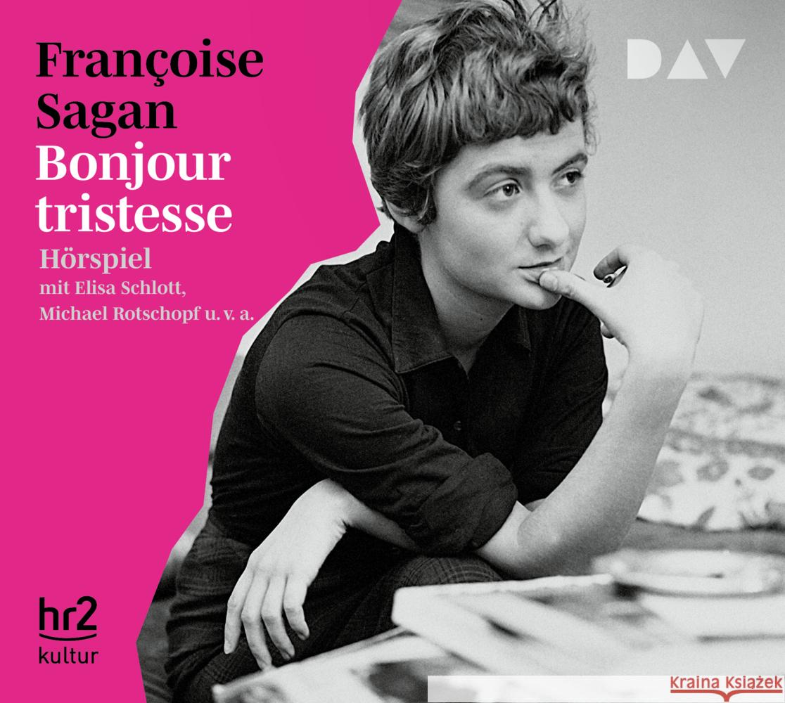 Bonjour tristesse, 1 Audio-CD, 1 Audio-CD Sagan, Françoise 9783742423764 Der Audio Verlag, DAV