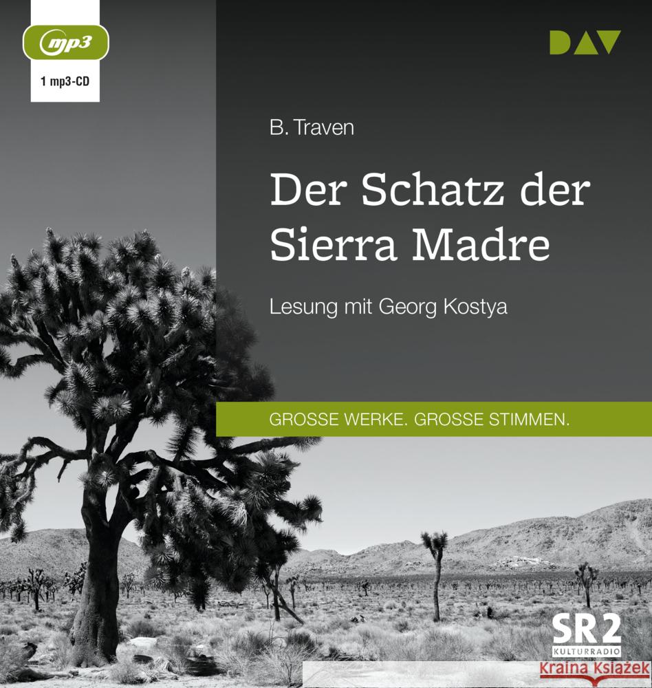 Der Schatz der Sierra Madre, 1 Audio-CD, 1 MP3 Traven, B. 9783742423870 Der Audio Verlag, DAV