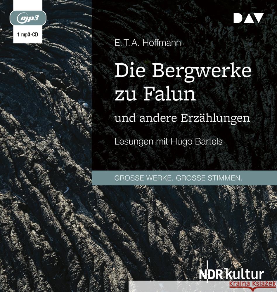 Die Bergwerke zu Falun und andere Erzählungen, 1 Audio-CD, 1 MP3 Hoffmann, E. T. A. 9783742423931 Der Audio Verlag, DAV