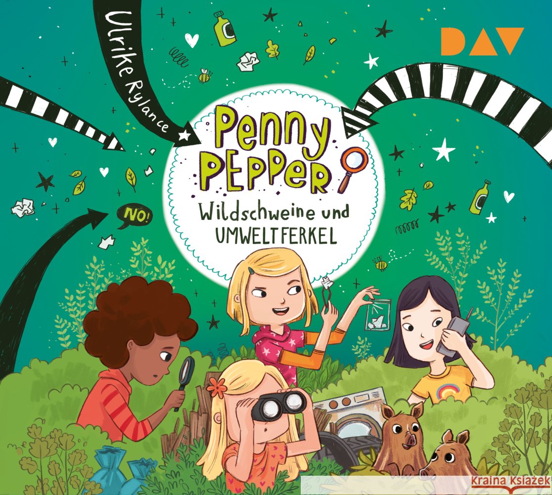 Penny Pepper - Teil 10: Wildschweine und Umweltferkel, 1 Audio-CD Rylance, Ulrike 9783742424228 Der Audio Verlag, DAV